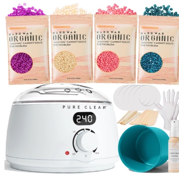 Organic Waxing Kit for Women Men Digital Hard Wax Kit Hair Removal 44 Wax Item - Picture 5 of 5